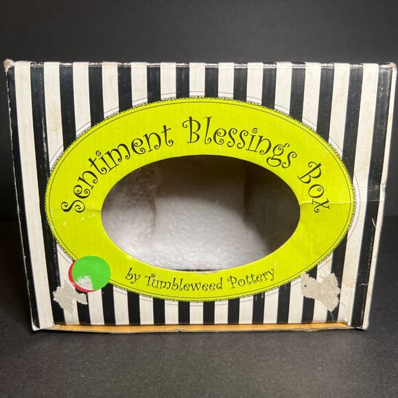 Sentiment Blessings Box by Tumbleweed Pottery Colorful Grandma Oval Trinket Box - Picture 7 of 9